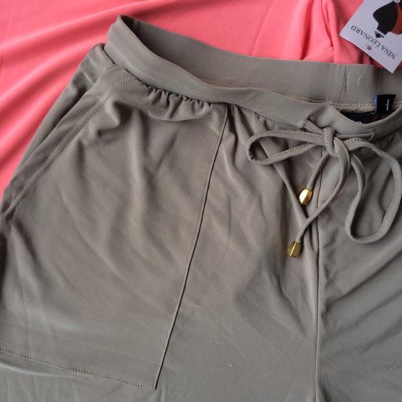 Nina Leonard Casual Drawstring Shorts - Picture 3 of 11